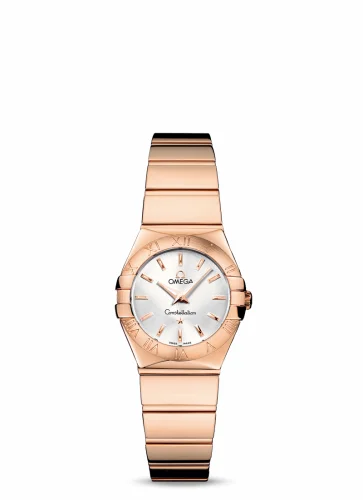 Omega Constellation Quartz 24 Polished Red Gold / Silver 123.50.24.60.02.003 (12350246002003)